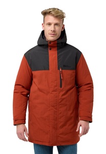 Jack Wolfskin Wasserdichter Wintermantel Herren Gletschersee Parka Men L intense rust intense rust
