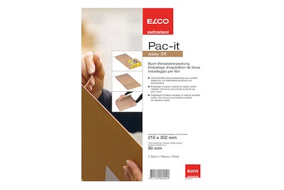 ELCO Versandpackung Easy Pack 845644114 Karton, 218x302x90mm 2 Stück