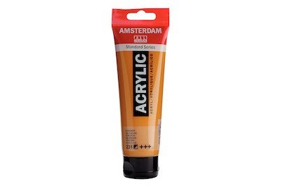 Amsterdam, Amsterdam Acrylfarbe Standard, Talens Acrylfarbe Amsterdam, goldocker, 17092312, (120ml)