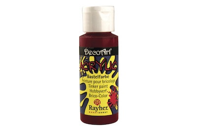 Rayher, Acrylic-Bastelfarbeweinrot, 59 ml, Acrylic-Bastelfarbe weinrot 59ml