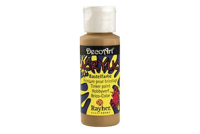 Rayher, Acrylic-Bastelfarbebeige, 59 ml, Acrylic-Bastelfarbe beige 59ml