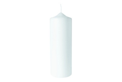 Rayher, Stumpenkerze, 150x60 mm, Rayher Stumpenkerze Weiss | 15 × 6 cm