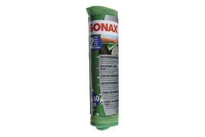 Sonax, Mikrofaser Tücher plus Innen und Scheibentuch, 2 er Set, Sonax Microfasertuch Innen & Scheiben | 2 Stück