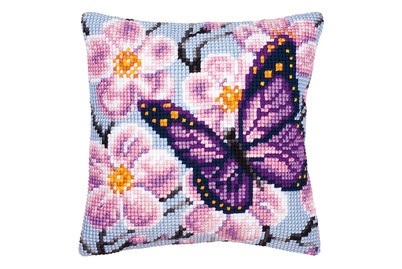 undefined, Kreuzstichkissen 40 x 40 cm, Stick-Kissen | 40 × 40 cm