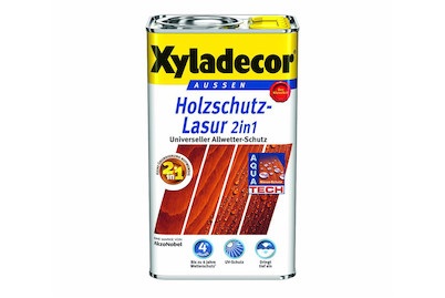 Xyladecor, Holzschutzlasur Walnuss 750ml, XYLADECOR Holzschutzlasur Walnuss 750 ml
