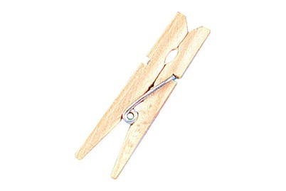 Rayher, Mini-Holzwäscheklammern,2,5 cm,natur,SB-, 