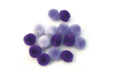 Rayher, Pompons15mm ,SB-Btl.60 Stück, Rayher Pompons | 15 mm | 60 Stück