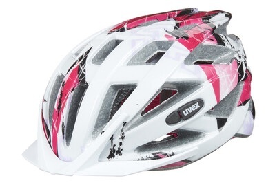 Uvex, Uvex Velohelm Kinder Air Wing - white-pink, Uvex air wing Helm Damen