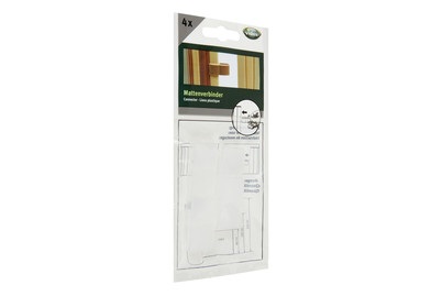 Videx, VIDEX Sichtschutz Mattenverbinder RÜGEN, Videx Sichtschutz Rügen Mattenverbinder | 1.5 × 4.5 cm