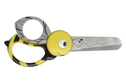 Fiskars, Fiskars Kinderschere Biene, Fiskars Tierschere für Kinder Biene Gelb | 13 cm