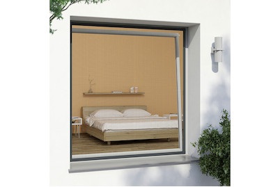 Windhager, Spannrahmen Fenster 100x120cm anthrazit, Windhager Spannrahmen Anthrazit | 1 × 1.2 m