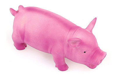 swisspet, swisspet Hundespielzeug Latexschwein M Hunde Spielzeug, 