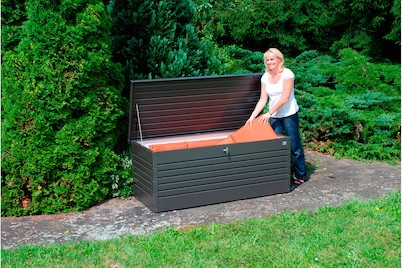 Biohort, Biohort Kissenbox, Biohort Freizeit Box 180 Dunkelgrau
