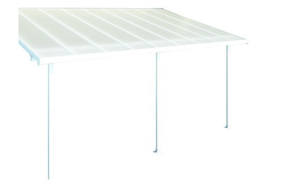 PALRAM, Palram Terrassenüberdachung FERIA 3x5.46, Palram Terrassenüberdachung Feria Weiss | 3 × 5 m
