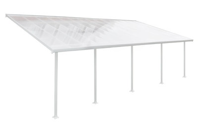 PALRAM, Palram Terrassenüberdachung FERIA 4x8.50, Palram Terrassenüberdachung Feria Weiss | 4 × 8 m