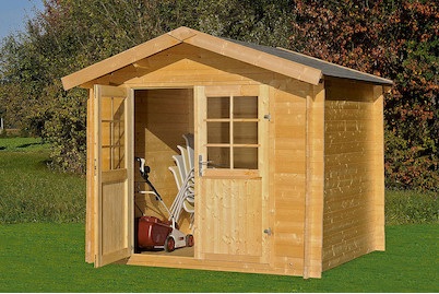 Neogard, Gartenhaus Vevey inkl. Bardoline, Neogard Gartenhaus Vevey mit Bardoline | 2 × 2 × 2 m