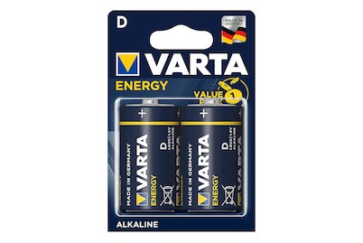 Varta, Varta Energy D/LR20 2 St., Energy, Batterie