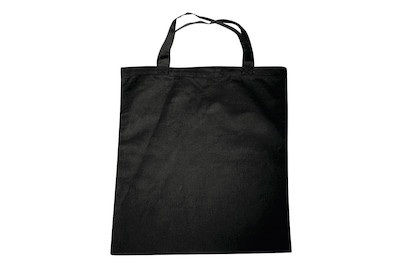Rayher, Baumwoll- Tragetasche, Rayher Baumwoll-Tragetasche Schwarz | 38 × 42 cm