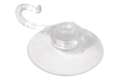 Rayher, Saughalter mit Haken 10mm, Rayher Saughalter mit Haken | 22 mm | 8 Stück