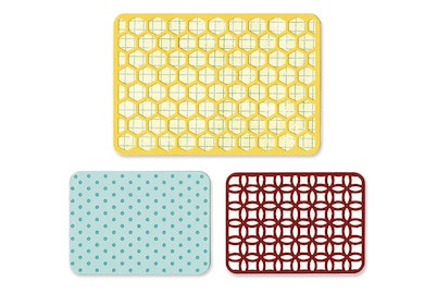 Rayher, Sizzix Thinlits Die Set-Overall Pattern 3 Stück, 
