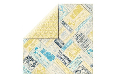 Rayher, Scrapbookingpapier Noteable 30.5x30.5 cm 190 g/m2, 