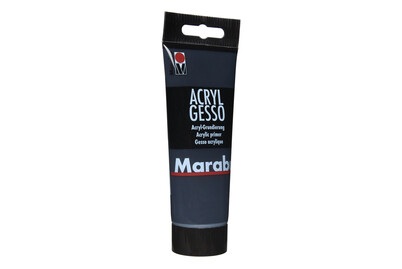 Marabu, MARABU Acryl Gesso, Marabu Grundierung Gesso 100 ml, Schwarz