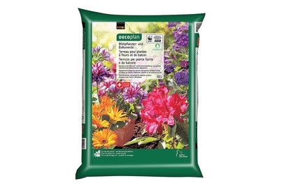 Oecoplan, Oecoplan Blühpflanz. -u. Balkonerde 30L, Oecoplan Blühpflanzen- und Balkonerde | 30 l