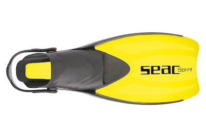 SEAC, Seac Flosse Sprint L-XL gelb, 