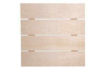 Rayher, Holz Lattenrahmen 28.6x28.6x0.7CM, Rayher Holz-Lattenrahmen mit Haken | 28.6 × 28.6 × 0.7 cm