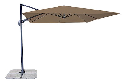 Derby, Derby Pendelschirm Ravenna 275x275, Derby Doppler Pendelschirm Ravenna AX Greige | 2.75 × 2.75 m