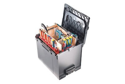 Technocraft, L-Boxx WOODY BOXX, 81-tlg., technocraft L-Boxx 