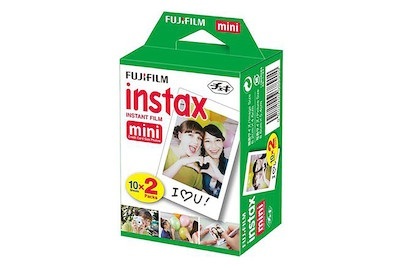 Fujifilm Instax Mini 2x10 Blätter - Instant Film (Weiss)
