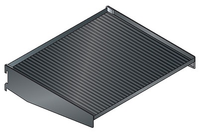 Lista, Lista Zusatzablage für Werkstattwagen BxT 380 x 310 mm schwarz, Lista Werkzeugwagen Zusatzablage