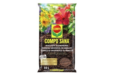 Compo, COMPO Qualitäts-Bumenerde, Compo Sana Qualitäts-Blumenerde | 50 l