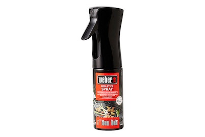 Weber, Weber Non-stick Spray Grill Zubehör, Weber Antihaft-Spray ? Weber Grillbürste/Grillreiniger ? Schwarz