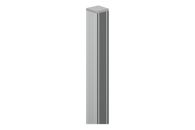 undefined, Gartenpfosten Aluminium, Zaunpfosten Aluminium zu CLASSIC/CoShield HPC | 70x70x1860 mm