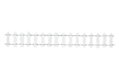 Rayher, Gartenzaun, weiss, 30x3cm, SB-Btl 1Stück, Rayher Gartenzaun Weiss | 30 × 3 cm | 1 Stück