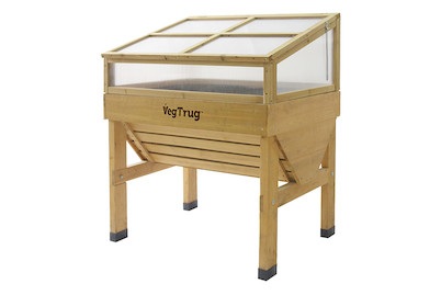 Vegtrug, Frühbeetaufsatz Vegtrug klein, Vegtrug Frühbeetaufsatz Natur | 105 × 76 × 46 cm