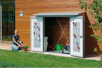 undefined, Rückwand zu WS230, Biohort Rückwand für WoodStock 230 Dunkelgrau