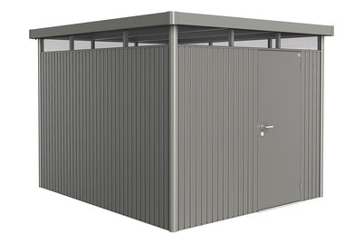 Biohort, GH HighLine Gr. H5 quarzgrau-met., Biohort Gerätehaus HighLine Gr. H5 Standardtüre Quarzgrau