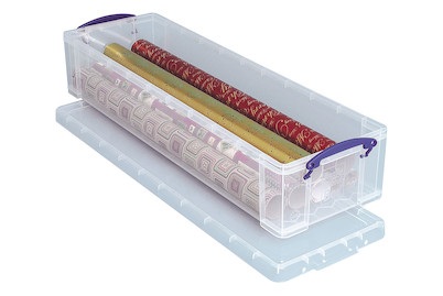 undefined, Kunststoffbox, Really Useful Box Aufbewahrungsbox 22 Liter, Transparent