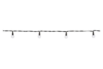 STEFFEN, Steffen LED Lichterkette GardenLine, STEFFEN Lichterkette Gardenline 1000 cm, Schwarz/Weiss