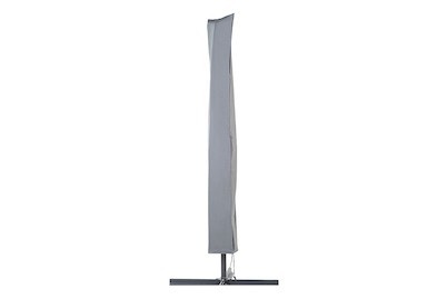 Beliani, Regenschutz für Sonnenschirme MONZA, VAR, Beliani - Regenschutzhülle aus PVC CHUVA, One Size, Taubengrau