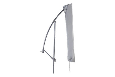 Beliani, Regenschutz für Ampelschirme RAVENNA, AS, Beliani - Regenschutzhülle aus PVC CHUVA, One Size, Taubengrau
