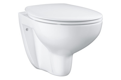 Grohe, GROHE Bau Keramik Set Wand- Tiefspühl- WC, Grohe Wand-Tiefspül-WC Bau Keramik | 42 × 37 × 53 cm