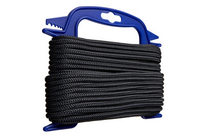 MEISTER, MEISTER SEIL POLYESTER, Meister Polyesterseil Ø 5 mm, 20 m, 420 kg, Schwarz