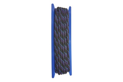 MEISTER, MEISTER SEIL POLYESTER, Meister Polyesterseil Ø 8 mm, 10 m, 1250 kg, Schwarz-Violett