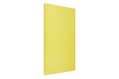 GLOREX, GLOREX Stoffzuschnitt, Glorex Stoffzuschnitt Lili Rose Gelb Gepunktet | 1 × 1.5 m