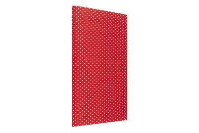 GLOREX, GLOREX Stoffzuschnitt, Glorex Stoffzuschnitt Lili Rose Rot Gepunktet | 1 × 1.5 m