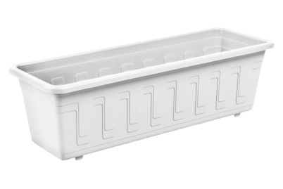 Testrut, Testrut - Blumenkasten Standard Garden 80 cm - Weiss, Home and More Blumenkiste Weiss | 80 × 17 cm | 11 l